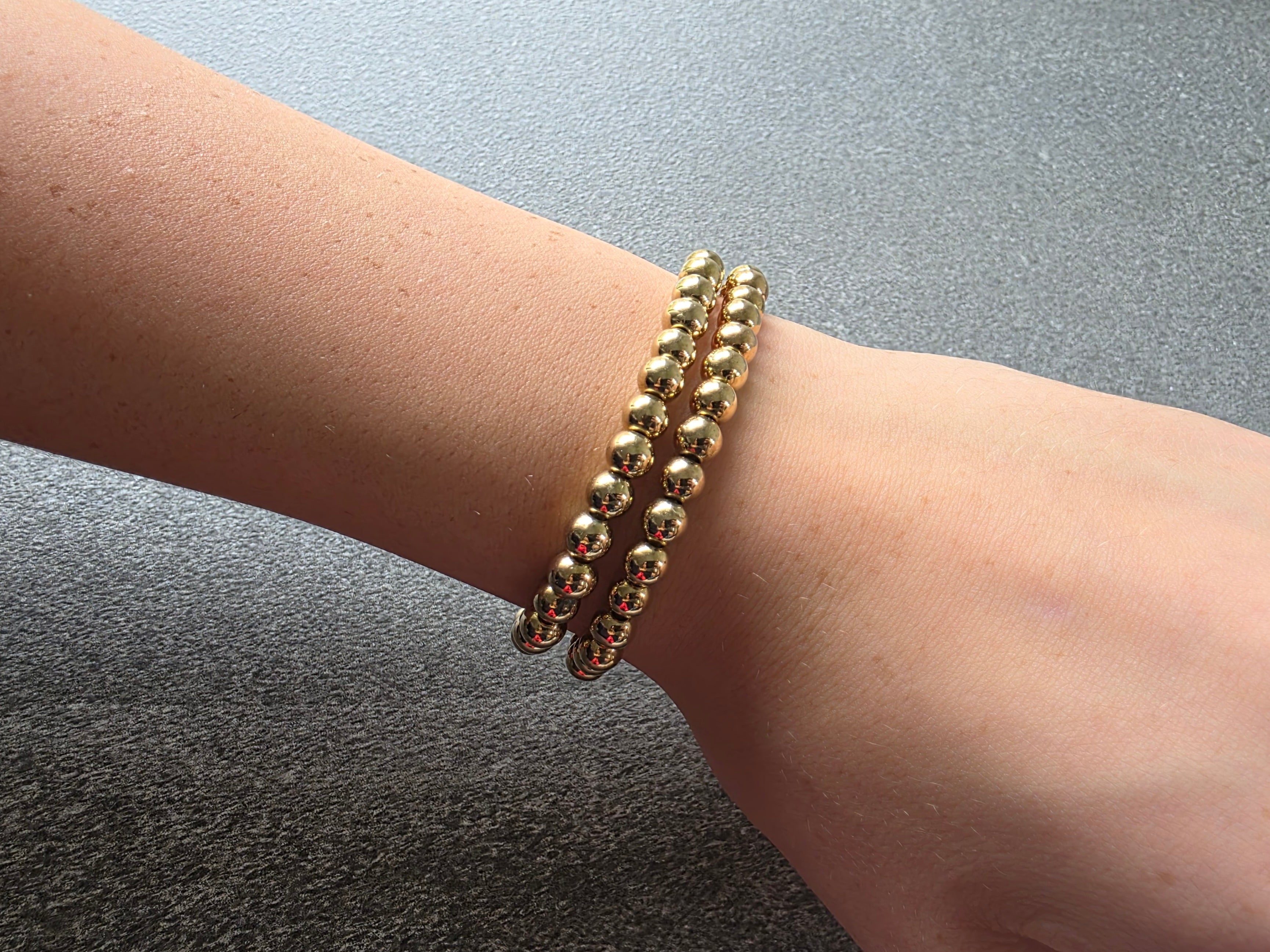 Celia Gold Beaded Bracelet