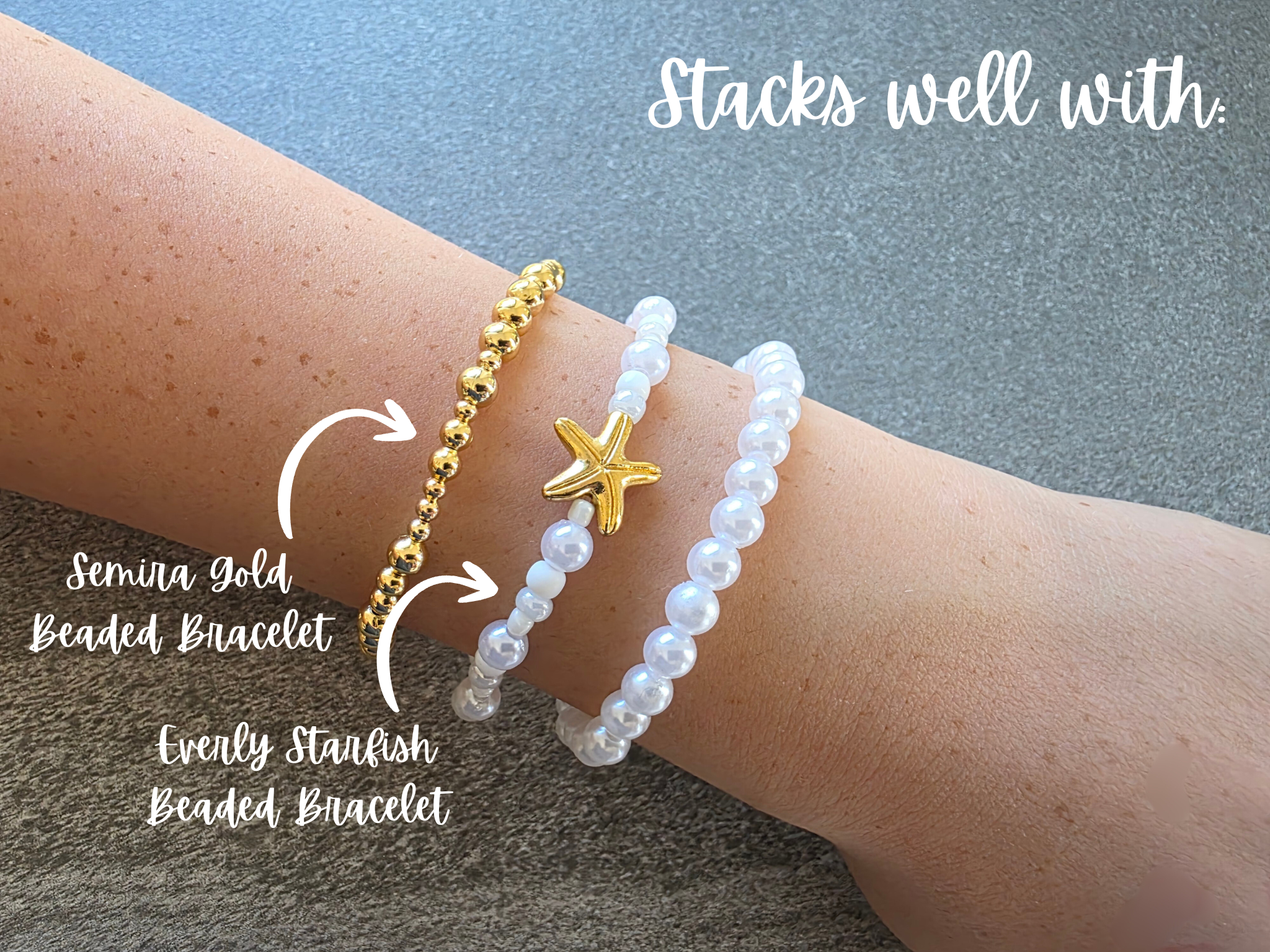 Celia Pearl Beaded Bracelet